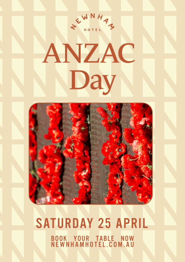 ANZAC Day at Newnham Hotel