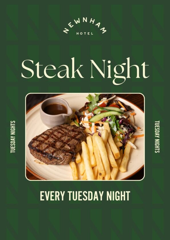 Steak Night at Newnham Hotel