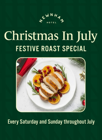 Christmas in July at Newnham Hotel